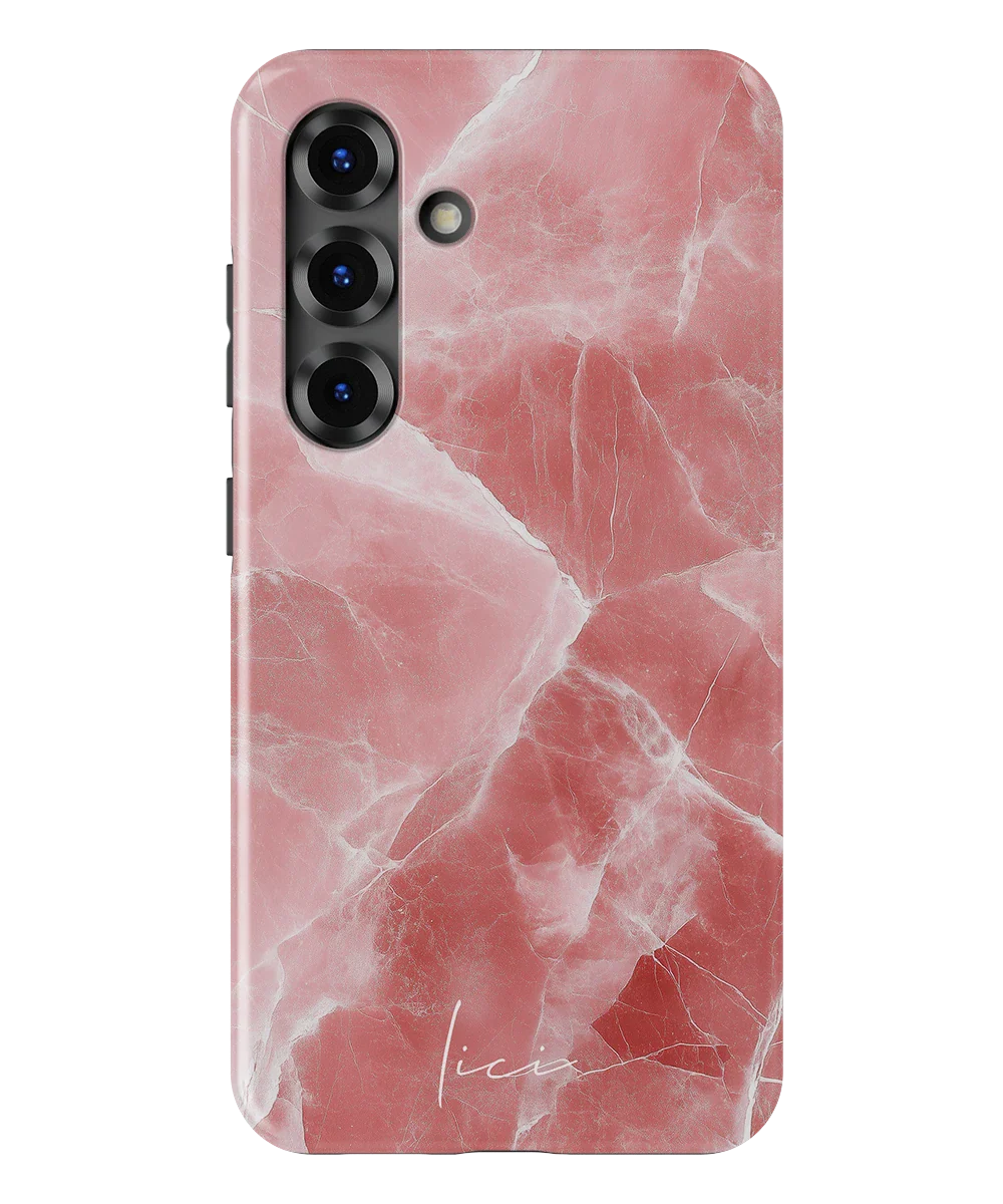 Рожевий Мармур - Samsung Galaxy S25