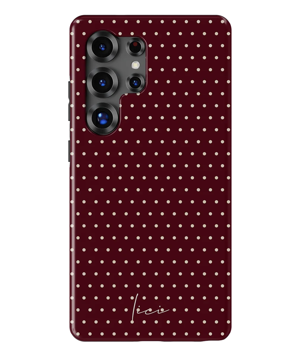Retro Polka - Samsung Galaxy S25 Ultra